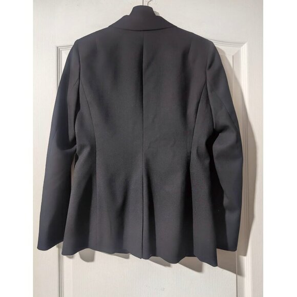 REISS | Hartley Textured Wool Jacket In Black - Picture 8 of 12